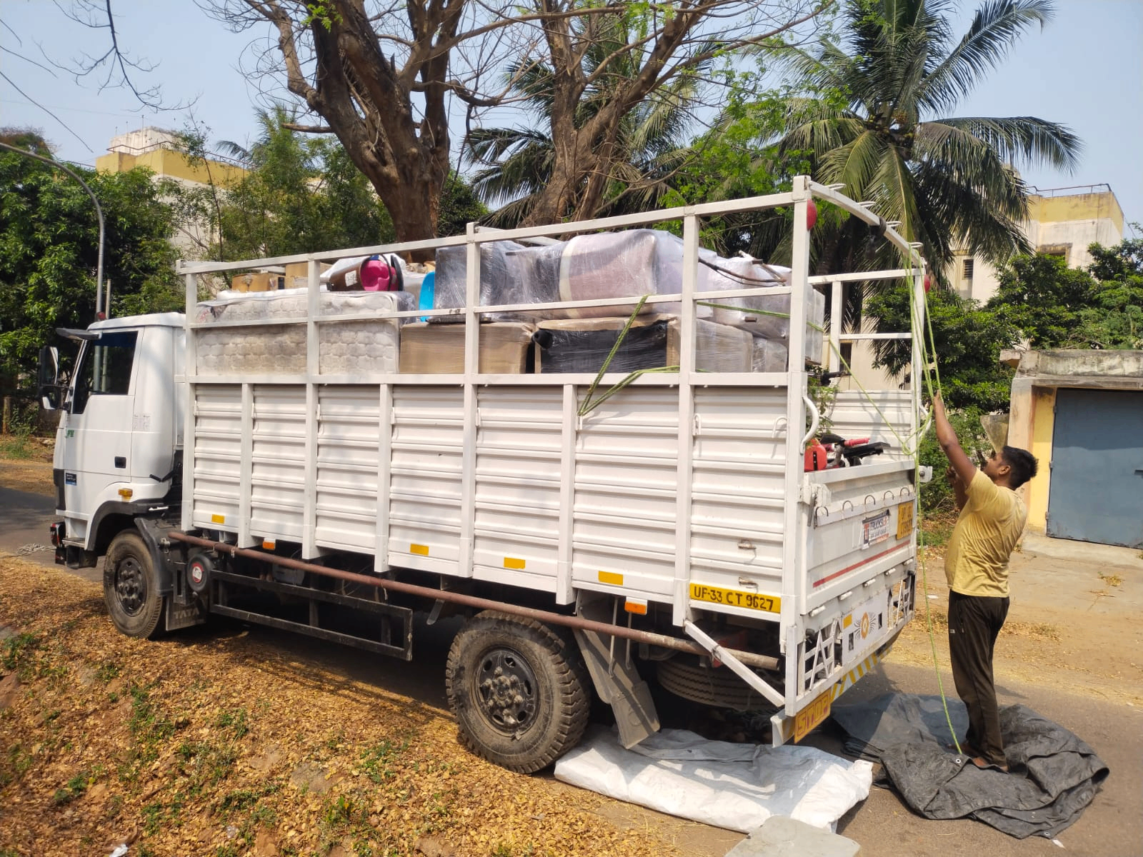 Truck ready to dispatch