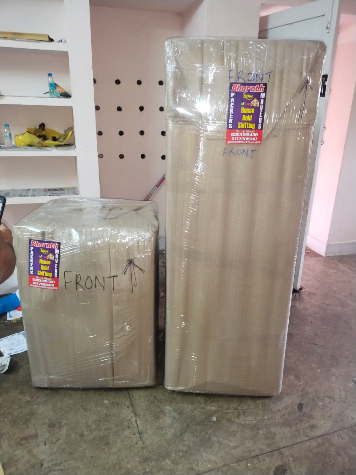 Branded carton packing